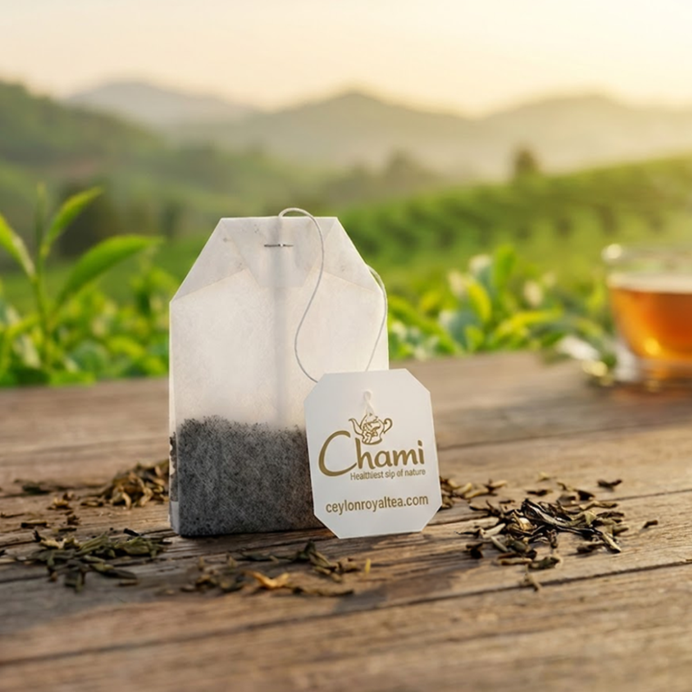 String and Tag Tea Bag